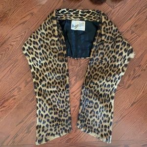Authentic Leopard cape / dress cover